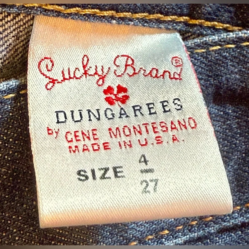 Lucky Brand Dungarees Vintage Bootcut Jeans Women's Size 4 27 Made In USA
